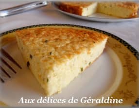 Gâteau au chou-fleur et parmesan