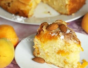 Gâteau moelleux à l'abricot