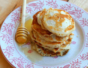 Pancakes sarrasin et mascarpone