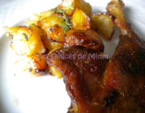 Cuisses de canard rôties aux pommes de terre de Nigella Lawson