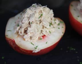 Nectarines au thon