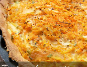 Tarte aux carottes