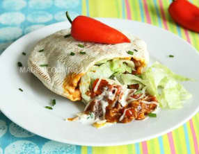 Pita au boeuf mexicain