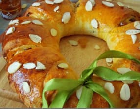 Brioche aux raisins secs