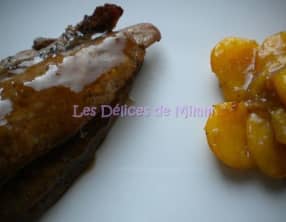 Aiguillettes de canard aux mirabelles