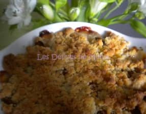 Crumble aux mirabelles de Lorraine