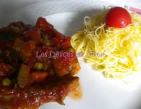 Osso bucco aux petits légumes