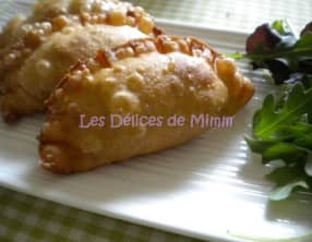 Samboussik à la viande à la libanaise