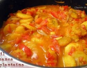 Rougail bananes plantains