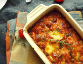 Gratin d'aubergines a l'italienne