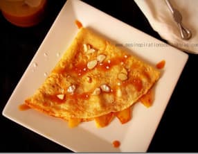 Crêpes bretonnes, pommes caramel beurre salé
