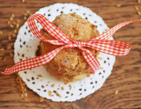 Scones aux graines et fromage