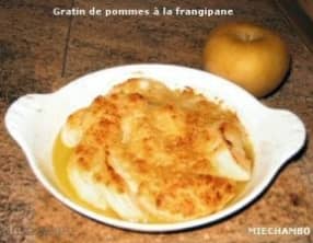 Gratin de pommes à la frangipane
