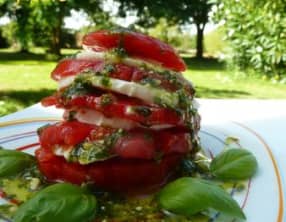 Tomate Mozzarella et Pesto