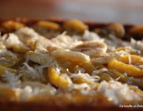 Tarte Moelleuse aux Bananes et Pommes