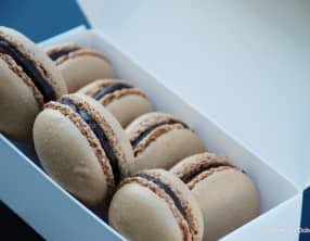 Macarons au Chocolat Noir