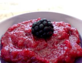 Compote Mûres, Pommes et Réglisse