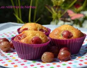 Muffins aux groseilles à maquereaux