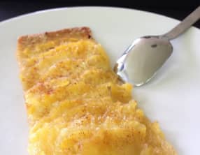La tarte fine à l'ananas