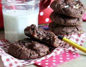 Cookies chocolat aux pépites de chocolat
