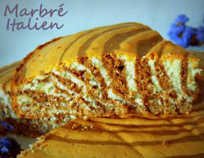 Le gateau marbré