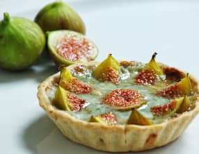 Tartelette de figues au roquefort