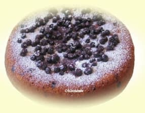 Gâteau léger amandes-myrtilles