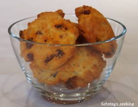 Cookies au chorizo noisettes et parmesan