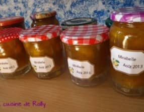 Confiture de mirabelles