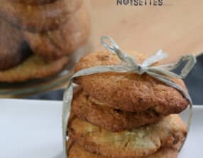 Cookies Noisettes et Chocolat Blanc