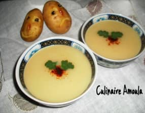 Soupe de pomme de terre et moutarde