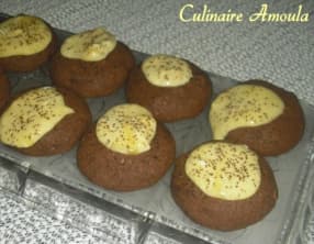 Bouchées au chocolat, noix de coco et guimauve