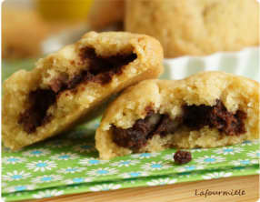 Cookies fourré au brownie