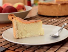 Flan à la noix de coco