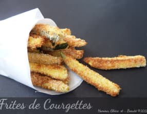 Frites de courgettes