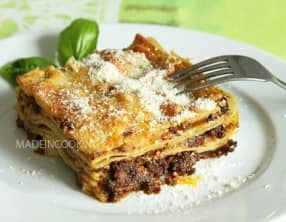 Lasagne bolognaise italienne