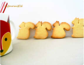 Petits sablés à la noisette