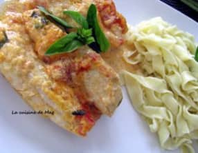Poulet tomates et mascarpone