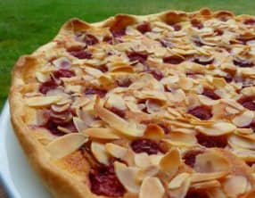 Tarte Amandine Framboises et Citron