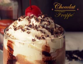 Chocolat au lait froid