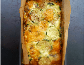 Flan de courgette au Shropshire