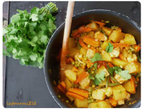 Curry de légumes