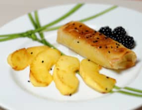 Bricks de chèvre aux pommes