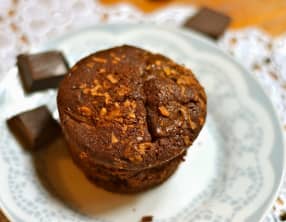 Muffin chocolat façon bounty
