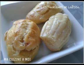 Madeleines à la coppa de Laëtitia