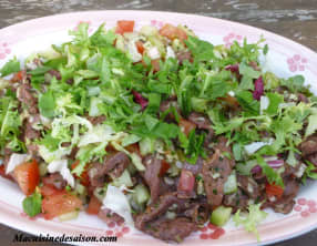 Salade de boeuf Thai