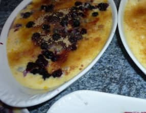 Gratin de de myrtilles