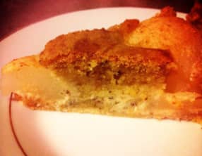 Tarte aux poires amandines au whisky