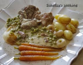 Blanquette de veau aux petits légumes