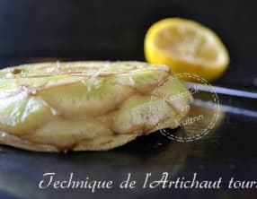 Comment tourner un artichaut